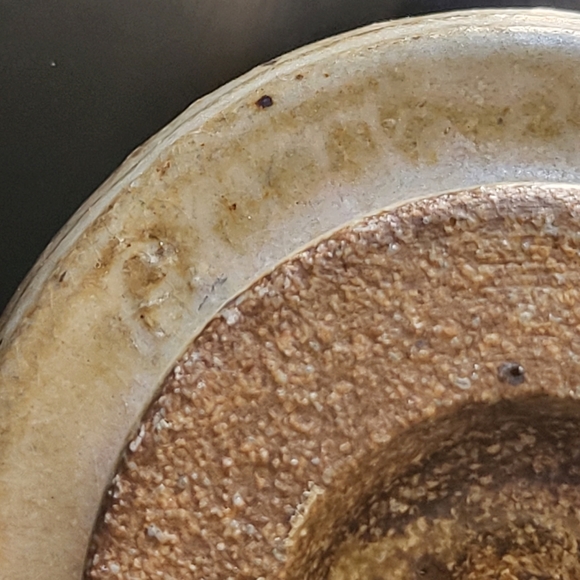 Mid Century Modern Wabisabi Signed Hand Thrown Ceramic Vase - Picture 11 of 13